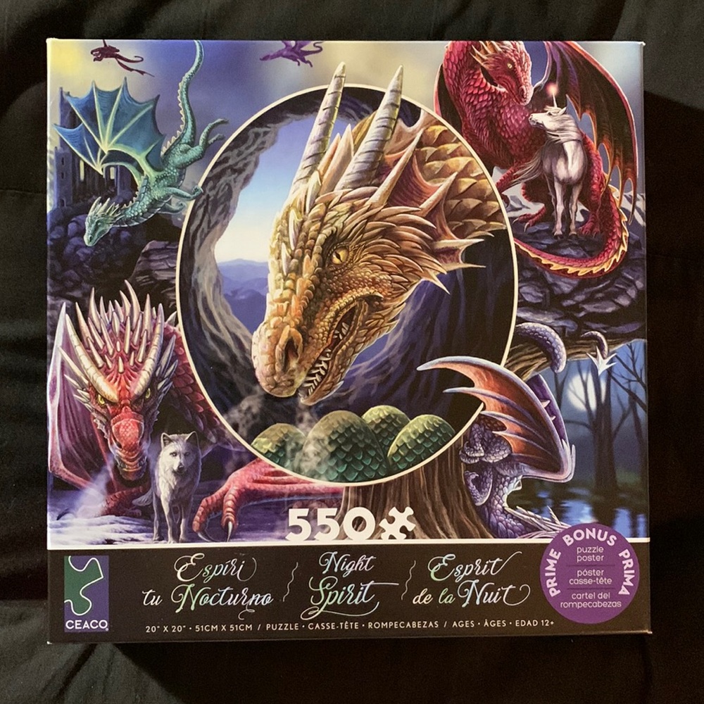 Dragon jigsaw puzzle 550 pieces